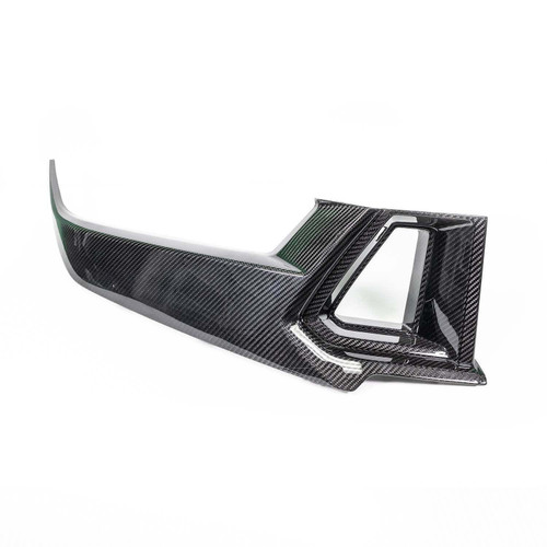 DX Carbon Mustang Dark Horse Carbon Fiber Upper Headlight Trim (2024+)