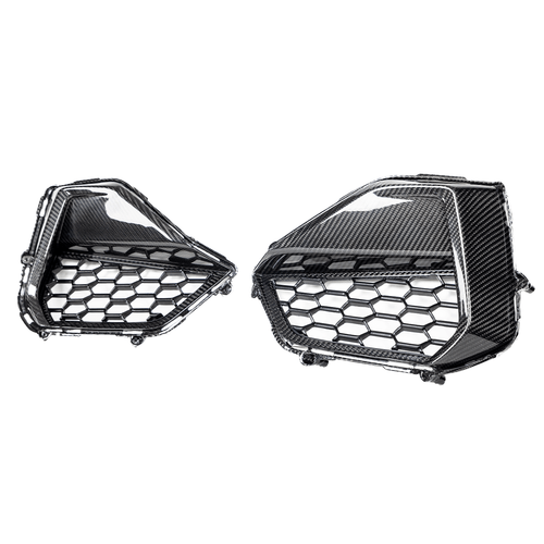 DX Carbon Mustang GT Carbon Fiber Lower Grille Bezels (2024+)