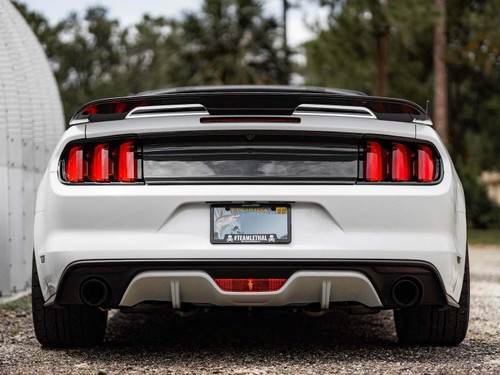 DX Carbon Mustang Carbon Fiber Deck Lid Overlay (2015-2023)