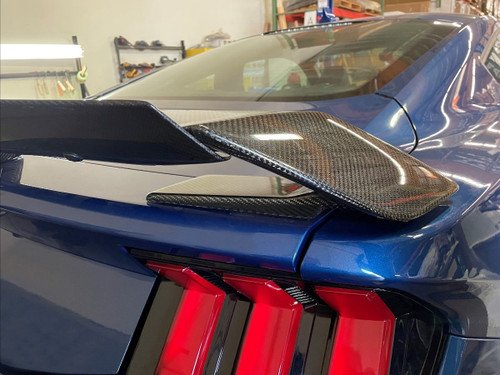 Anderson Composites Mustang Type-GTG Carbon Fiber Performance Pack Wing w/ Gurney Flap (2024-2026)