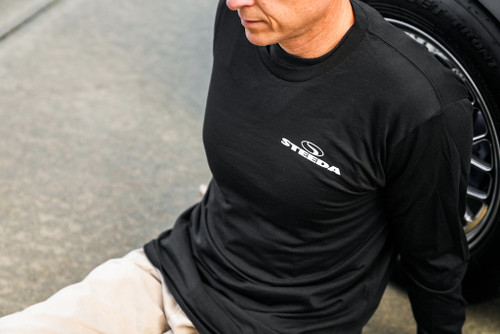 Steeda Long Sleeve Shirt - Black