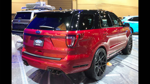 Borla Explorer Sport 3.5L S-Type Cat-Back Exhaust - Carbon Fiber Tips (2018-2019)