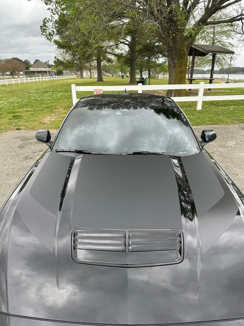 Anchor Room Mustang Combo Hood Graphics - Printed Accents (2024-2026)