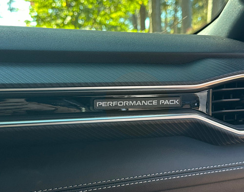 Anchor Room Mustang Interior Dash Badge - Performance Pack (2024-2026)
