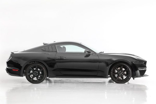 GTS Mustang Louvered Quarter Window Covers - Smoke (2015-2023)