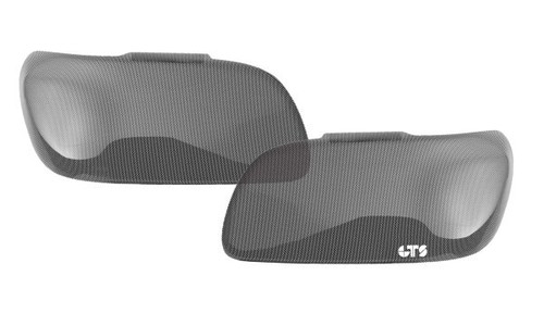 GTS Mustang Headlight Cover - 2 Piece - Carbon Fiber Look (1987-1993)