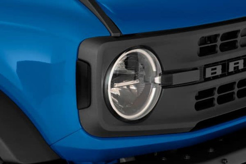 GTS Bronco Front Daytime Running Light Cover Kit - 4 Piece - Smoke (2019-2024)