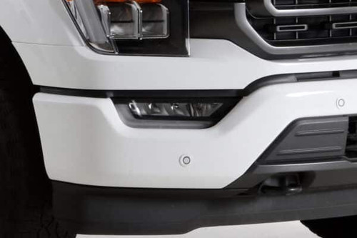 GTS F-150 Foglight Covers - 2 Piece - Clear (2019-2023)