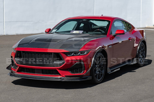 EOS Mustang GT PP Carbon Fiber Chin Spoiler (2024-2026)