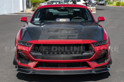 EOS Mustang GT PP Carbon Fiber Front Splitter (2024-2026)