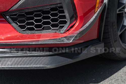 EOS Mustang GT PP Carbon Fiber Front Splitter (2024-2026)