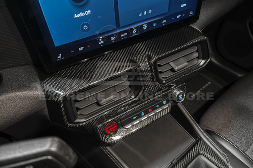 EOS Mustang Carbon Fiber AC Outlet Panel Trim (2024-2026)
