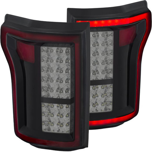 Anzo F-150 LED Taillights Red/Smoke (2015-2016)