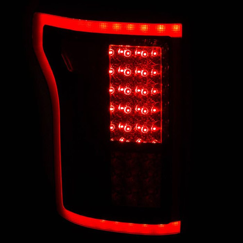 Anzo F-150 LED Taillights Red/Smoke (2015-2016)