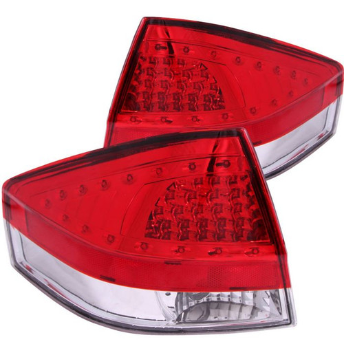 Anzo Focus LED Taillights Red/Clear (2008-2011)
