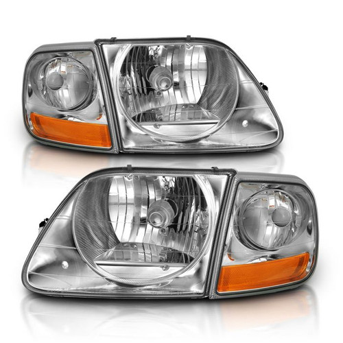Anzo F-150 Crystal Headlight G2 Clear With Parking Light (1997-2003)