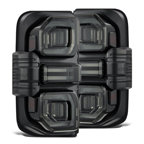 AlphaRex Bronco NOVA-Series Prismatic LED Taillights - Alpha-Black (2021-2025)