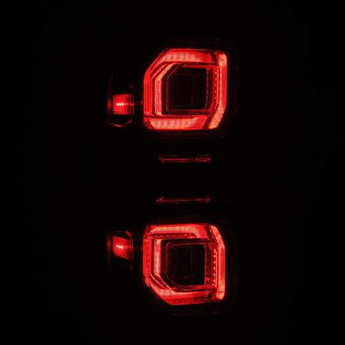 AlphaRex Bronco NOVA-Series Prismatic LED Taillights - Black (2021-2025)