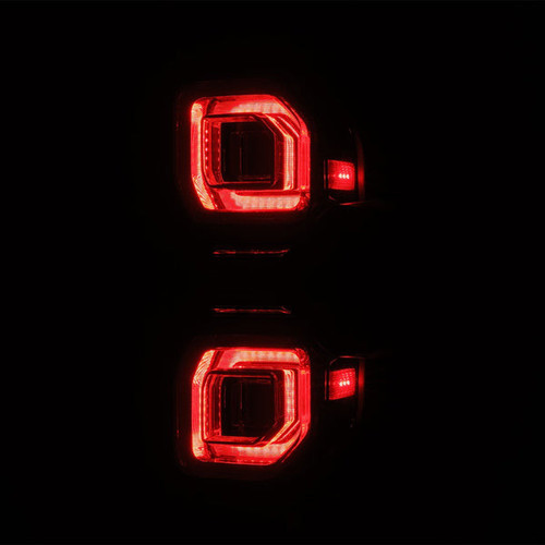 AlphaRex Bronco w/ Factory LEDs NOVA-Series Prismatic LED Taillights - Alpha-Black (2021-2025)