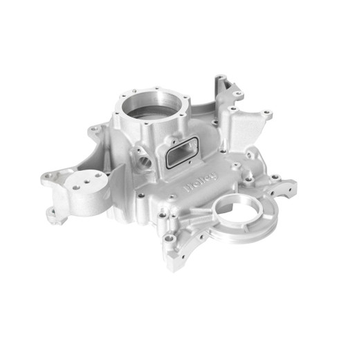 Holley SBF Mid-Mount Complete Accessory Drive - Natural Finish (1979-1995)