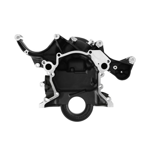 Holley SBF Mid-Mount Complete Accessory Drive - Black Finish (1979-1995)