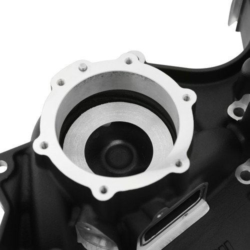 Holley SBF Mid-Mount Complete Accessory Drive - Black Finish (1979-1995)