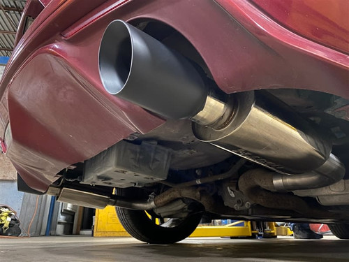 MRT Mustang GT Sport Touring Axle Back Exhaust - Polished Tips (2015-2017/2024+)