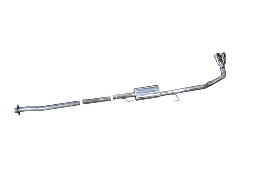 MRT F-150 Deep & Mellow Cat Back Exhaust - Polished Tips (2021+)