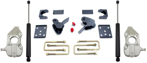Maxtrac F-150 4wd Crew/Ext Cab 2" Front & 4" Rear Lowering Kit (2015-2023)