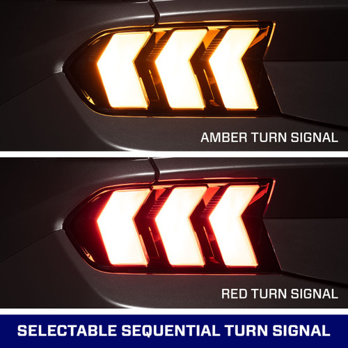Form Lighting Mustang Sequential LED Tail Lights - Smoked (2024+)