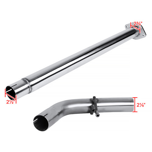 Spec-D Tuning F-150 Dual Cat-Back Exhaust System (2015-2019)