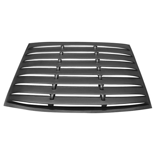Spec-D Tuning Mustang Vintage Style Rear Window Louver - Matte Black (2005-2014)