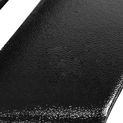 Spec-D Tuning Mustang Vintage Style Rear Window Louver - SemiGloss Textured Black (2015+)