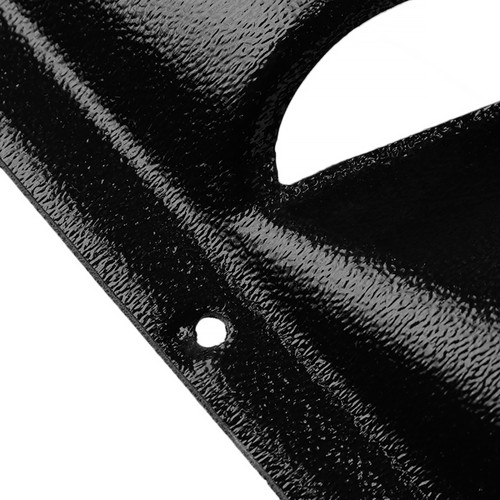 Spec-D Tuning Mustang Vintage Style Rear Window Louver - SemiGloss Textured Black (2015+)