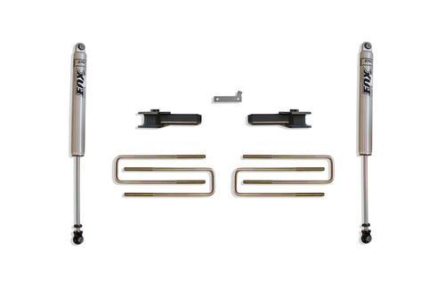 MaxTrac F-150 2WD Rear Lift Box Kit w/ Fox Shocks- 2" (2015-2020)