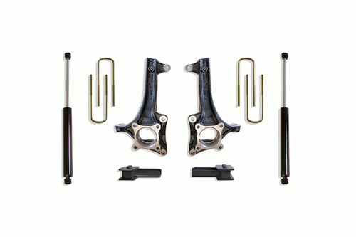 MaxTrac F-150 2WD Lift Kit w/ MaxTrac Shocks- 4" (2021-2025)