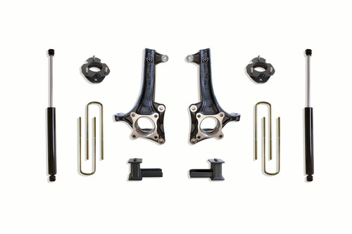 MaxTrac F-150 2WD Lift Kit w/ MaxTrac Shocks- 6.5" (2021-2025)