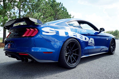 Steeda Mustang Sidewinder Decal - Silver (2015-2023)