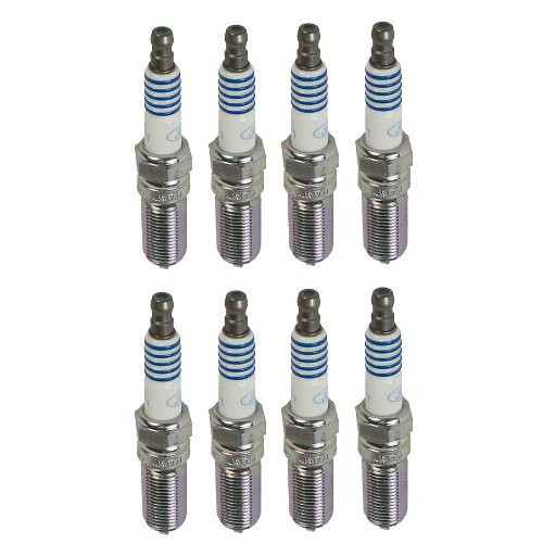 Motorcraft SP-509X-8 HJFS-24FP-X Mustang V8 Spark Plug Set