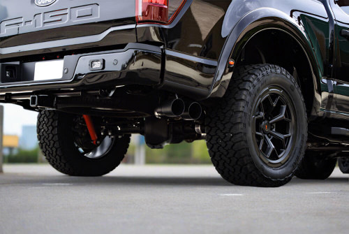 Roush F-150 5.0L Active Ready Exhaust Kit - Black Tip (2021-2025)