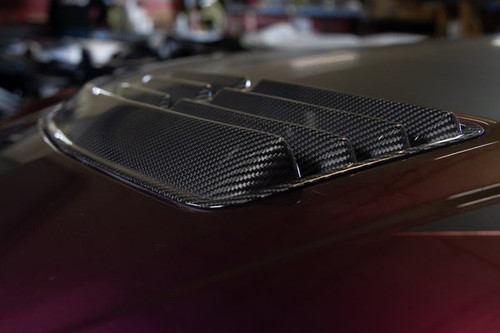 APR Performance Mustang Carbon Fiber Hood Vent (2024-2026)