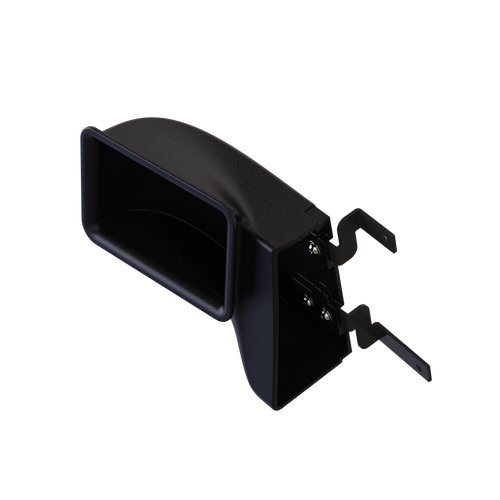 S&B Filters AS-1020 Explorer ST 3.0L Ram Air Scoop - Black (2020-2024)
