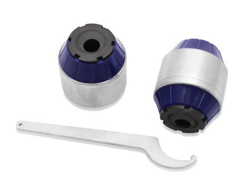SuperPro SPF4737K Mustang Premium Caster Adjustable Front Radius Arm Bushing Kit (2015-2023)