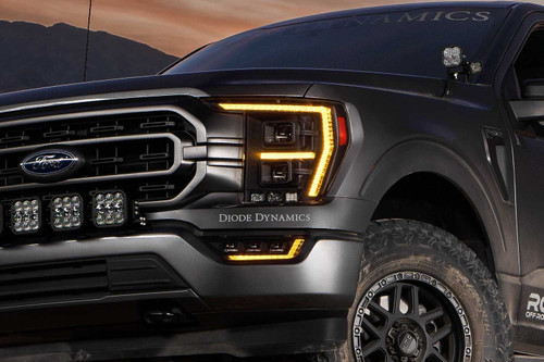Diode Dynamics F-150 Elite Fog Lamp Kit - Cool White (2021-2023)