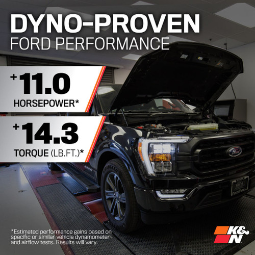 K&N F-150 5.4L FIPK High Flow Cold Air Intake (2009-2010)