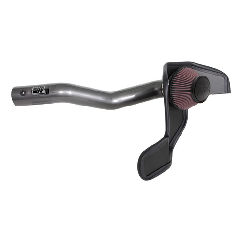 K&N 77-2594KC Explorer 2.3L High Flow Cold Air Intake - Aluminum Tube (2020-2024)