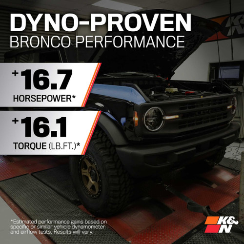 K&N Bronco Raptor 3.0L Aluminum Charge Pipe Kit (2023-2025)