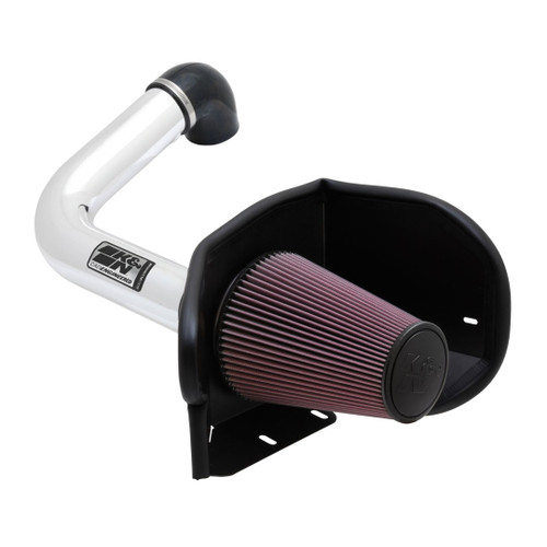 K&N 77-2556KP F-150 5.4L High Flow Cold Air Intake - Aluminum Tube (2004-2008)