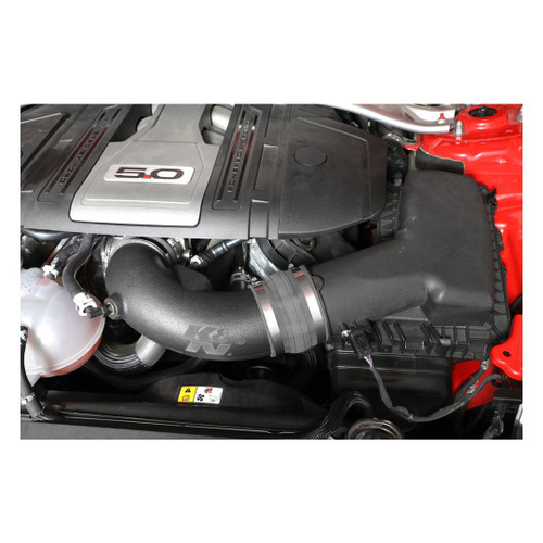 K&N Mustang GT FIPK High Flow Cold Air Intake Tube & Filter (2018-2021)
