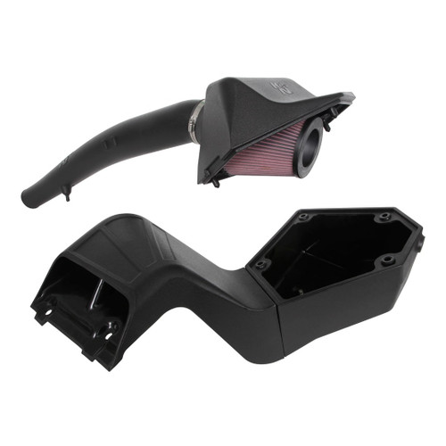 K&N F-150 3.0L Diesel AirCharger High Flow Cold Air Intake (2018-2019)